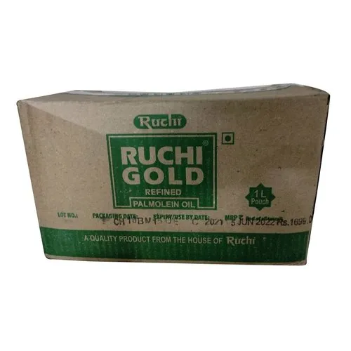 Ruchi Gold Refined Palmolein Oil (Pack Of 10) 850g