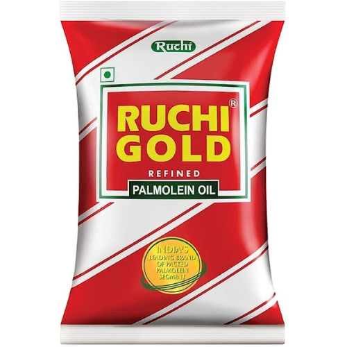 Ruchi Gold Refined Palmolein Oil Pouch 1L
