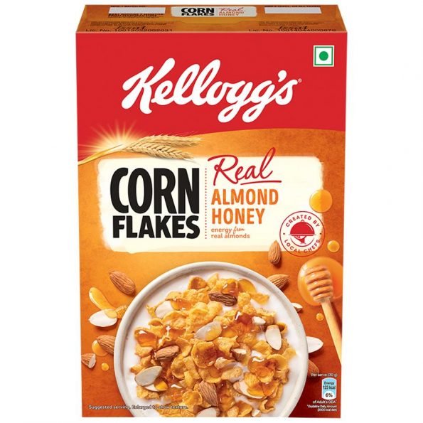 Kellogg’s Real Almond & honey Corn Flakes 300g