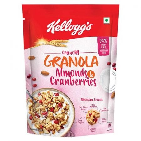 Kellogg's Crunchy Granola Almonds & Cranberries 460g
