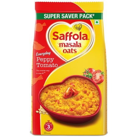 Saffola Peppy Tomato Masala Oats 500g