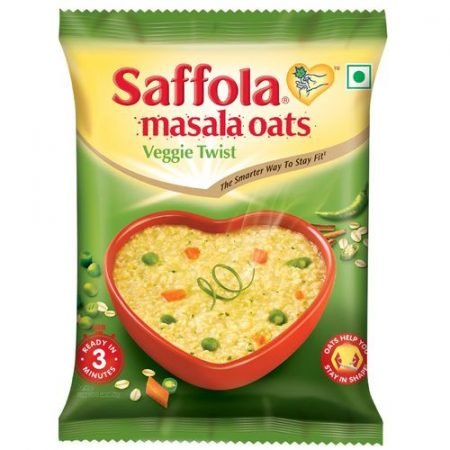 Saffola Veggie Twist Instant Masala Oats 38g