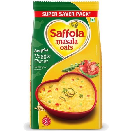 Saffola Veggie Twist Instant Masala Oats 500g