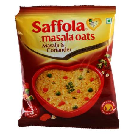 Saffola Masala & Coriander Instant Masala Oats 38g