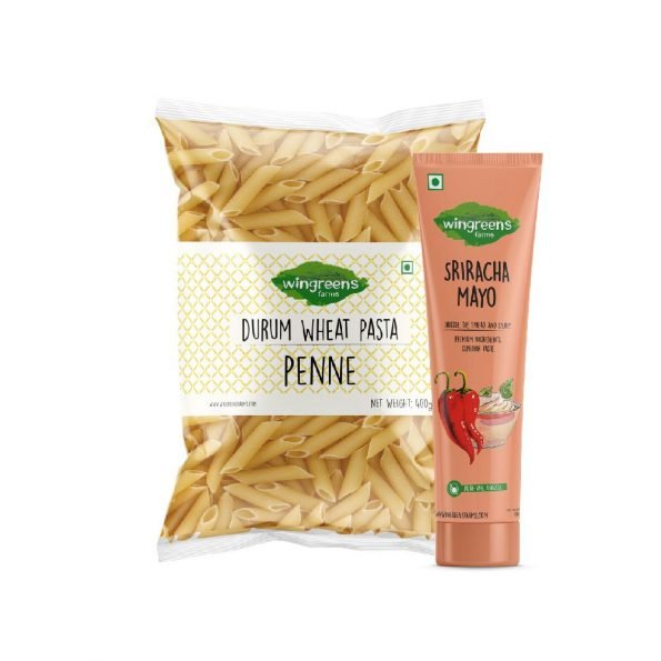Wingreens-Farms-Durum-Wheat-Pasta-Penne-With-Sriracha-Mayo-130g-Combo-400g.jpg
