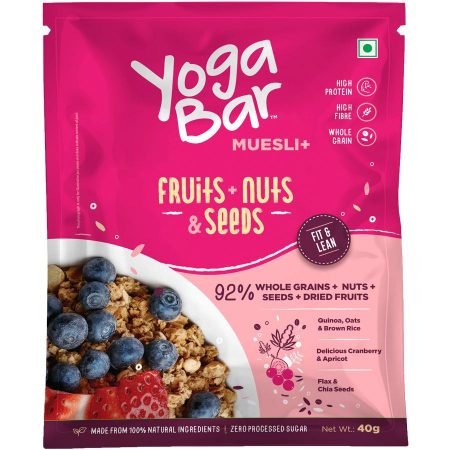 Yogabar Muesli - Fruits, Nuts & Seeds 400g