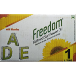 Freedom Refined Sunflower Oil Pouch 1L (Pack Of 10)