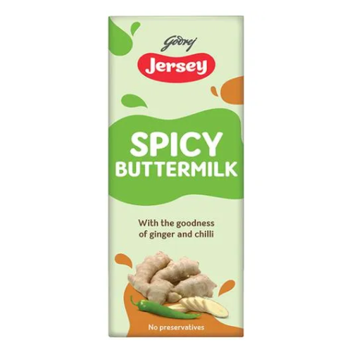 Jersey Buttermilk Uht Spicy 180ml