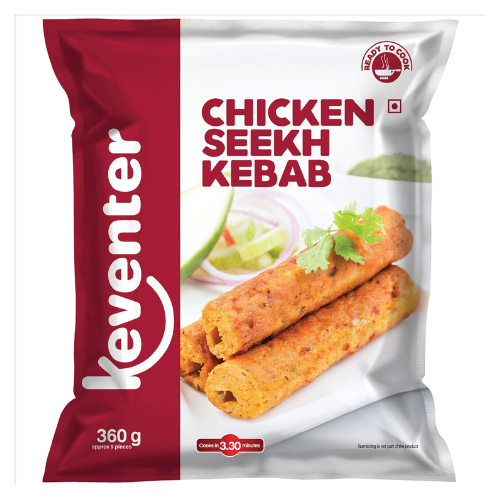 Keventer Chicken Seekh Kabab 360g