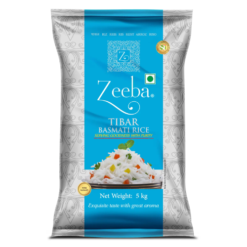 Zeeba Tibar Basmati Rice 5Kg